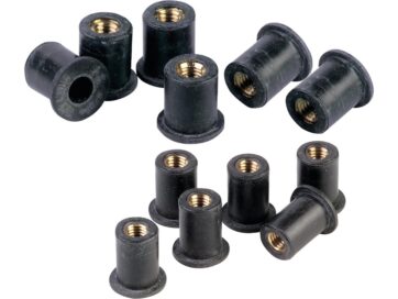 10-24 Bolt Size Well Nuts