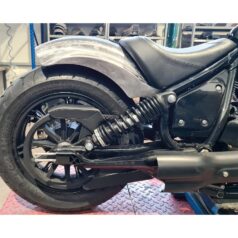 22-24 Chief Dark Horse, 22-24 Chief Bobber Dark Horse, 22-24 Super Chief Limited, 23-24 Sport ChiefStilett Rear Fender for Indian Chief Raw