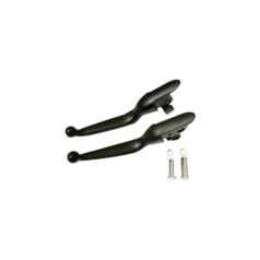 18-24 SoftailErgonomic Hand Control Replacement Levers Smooth Black Cable Clutch