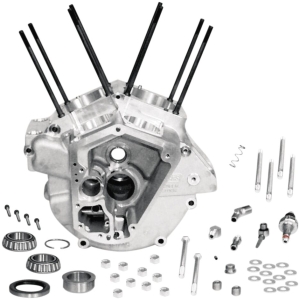 CRANKCASE ASSEMBLY 3.5"-BORE SILVER