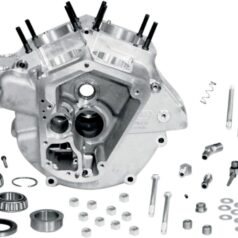 CRANKCASE ASSEMBLY STOCK-BORE SILVER