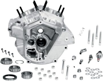 CRANKCASE ASSEMBLY 3.625"-BORE SILVER