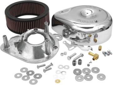 TEARDROP AIR CLEANER FOR SUPER E-G CARB