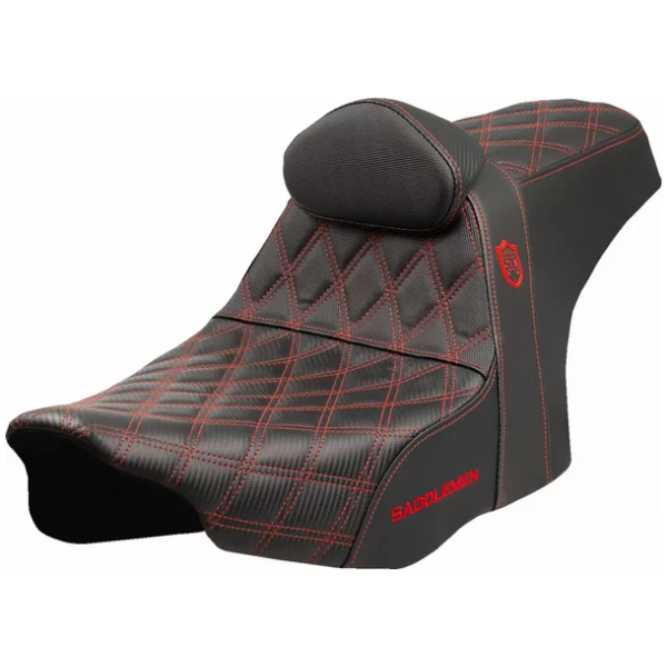 SDC PERFORMANCE GRIP m ryggstöd RED   - Touring 23-35