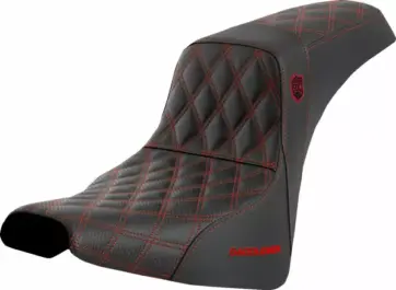 SDC PERF GRIPPER RED - Softail Standard /Streetbob 18-23