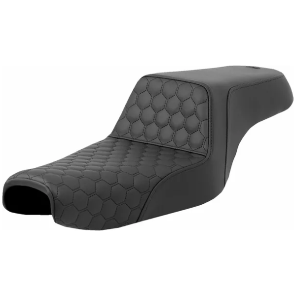 Step-Up Honeycomb -Black Stitch - Sportster (XL) 04-22