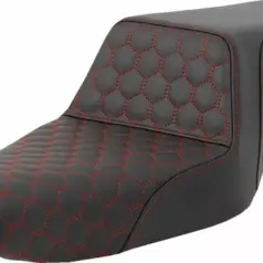 Step-Up  Honeycomb  Red Stitch - Sportster (XL) 04-22
