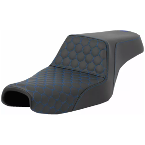 Step-Up Honeycomb Blue Stitch - Sportster (XL) 04-22