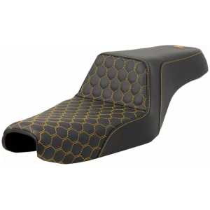 Step-Up Honeycomb  Gold Stitch - Sportster (XL) 04-22