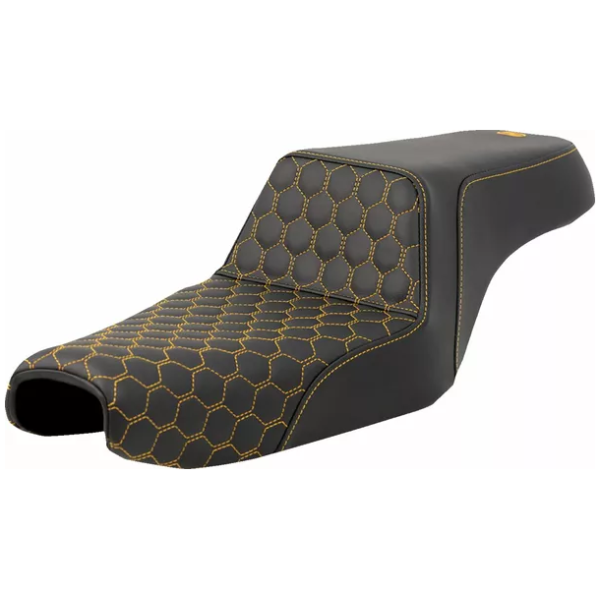 Step-Up Honeycomb  Gold Stitch - Sportster (XL) 04-22