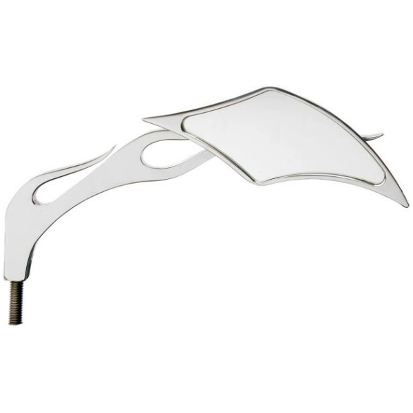 Flame Mirror Chrome Right