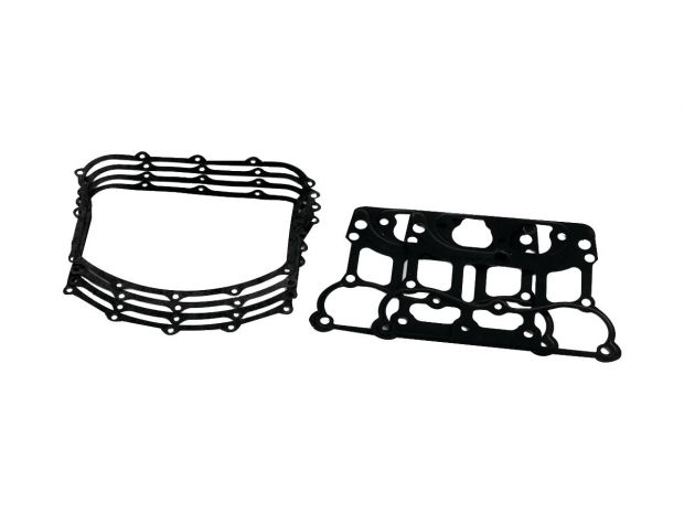 99-17 Dyna, 00-17 Softail, 99-16 Touring, 09-16 TrikePan Rocker Box Gasket Set for CCE 696970 Kit 1