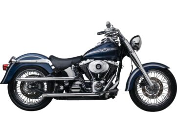 84-99 SoftailShotgun Drag Pipes Chrome 1,75"