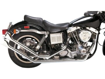 71-84 FX ShovelUpswept Drag Pipes for FX Shovel Trim Tail Style Chrome 1,75"