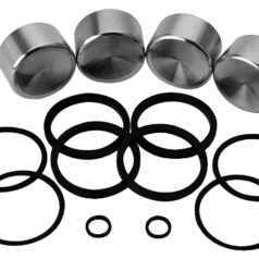 00-03 Sportster, 00-07 Dyna, 00-07 Softail, 00-07 TouringBrake Caliper Piston and Seals Rebuilt Kit Front Rear