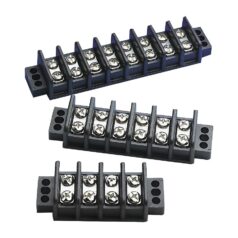 Electrical Junction Blocks 4 Connections Black
