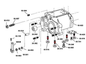 36-47 Knucklehead, 48-65 Panhead, 66-79 FL Shovel, 80-84 FLH, 80-84 FLHC, 80-84 FLHS, 82-84 FLHP, 83-84 FLHT, 83-84 FLHTC, 83-84 FLHTP, 71-81 FX Shovel, 82 FXB Sturgis, 82-84 FXE, 82-84 FXEF, 82 FXS, 82-84 FXWG, 83 FXDG, 83-84 FXSB, 00-20 RevTech 5 in 4, 00-20 RevTech 4 Speed, 00-20 RevTech 4 Speed Kicker, 00-20 RevTech 5 in 4 Kicker4-Speed Transmission Case Mounting Studs