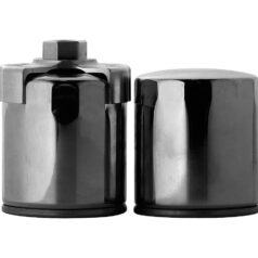 80-84 Sportster, 82-84 FL Shovel, 82-84 FX Shovel, 85-86 FX ModelOil Filter for Shovelhead, Ironhead, Early Evolution Engine (Short) Oil Filter Chrome