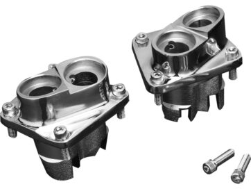 53-65 Panhead, 66-84 FL Shovel, 71-84 FX ShovelChrome Lifter Blocks Chrome