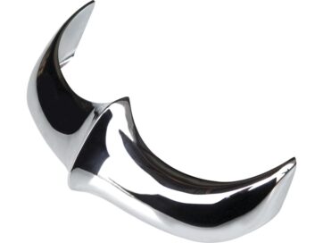 90-95, 97-00, 03-06 FLSTF, 97-03 FLSTS, 01-06 FLSTFI, 01-03 FLSTSI, 05 FLSTSCIRear Fender Tip Chrome