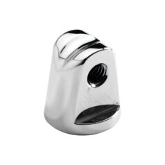 Headlight Mounting Block Measures 1 1/4" base diameter with 3/8"-16 hole Chrome