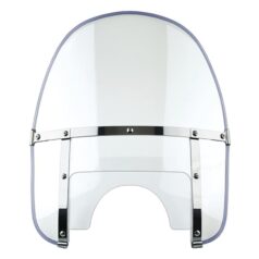 Beaded Heavy Duty Windshield Height: 21,25", Width: 22,5", Clear Screen with clear Lower Screen Clear