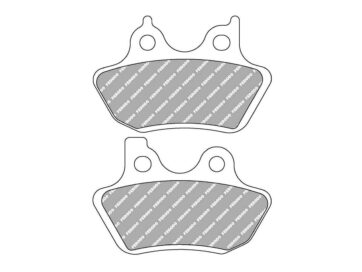 00-03 Sportster, 00-07 Dyna, 00-07 Softail, (except 00-03 FXSTS, 01-02, 04-06 FXSTSI, 01-03 FLSTSI, 00-03 FLSTS, 05-06 FLSTSCI, 07 FXSTSSE, 07 FLSTSC), 00-07 Touring, 02-05 V-RodRoad Sintered Brake Pads Sinter Front Rear