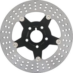 85-99 Sportster, 85-94 FX Model, 91-99 Dyna, 85-99 SoftailFloating Brake Rotor 5-Hole Black 11,5" Rear
