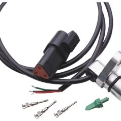 95-05 Dyna, 94-96 TouringTransmission Speedometer Sensor, Chrome Billet Housing Speed Sensor