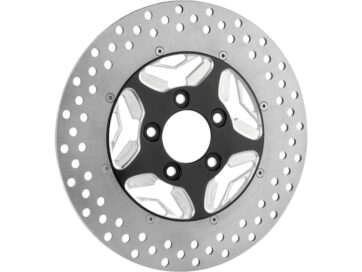08-24 TouringSpeedstar 2-Piece Brake Rotor Black 11,8" Rear