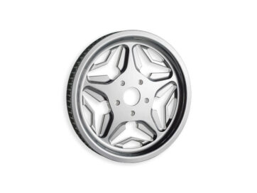 00-05 Dyna, 04-06 TouringSpeed Star Belt Pulley Chrome 1 1/8" 70 teeth