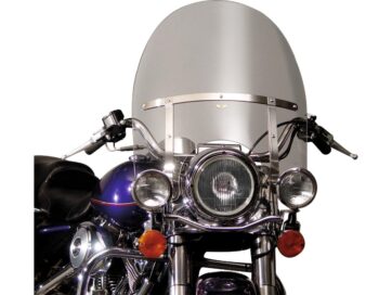 94-03 FLHR, 96-97, 00-02, 04-05 FLHRI, 98-05 FLHRCI, 02 FLHRSEI, 04-05 FLHRSIReplacement Screen for Road King Models Height: 27", Width: 21,75" Clear