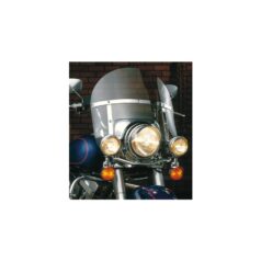 60-65 Panhead, 66-84 FL ShovelHeavy Duty Windshield Kit without Mounting Kit Height: 21,5", Width: 21,5" Clear