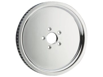 07-11 FLSTF, 08-11 FLSTSB, 07-09 FXSTB, 07-10 FXSTC, 08 FXSTSSE2, 10-11 FLSTFB, 07, 11 FXST, 07 FXSTSSERevPro Belt Pulley Chrome 20 mm 66 teeth