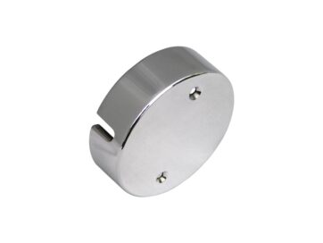 2 1/2" Wire Plus Gauge Cup Housing Chrome