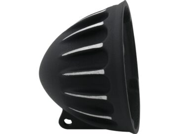 Vitamin C 5 3/4" Headlight Housing Black Cut Anodized