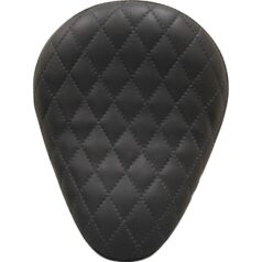 13" Eliminator Diamond Solo Seat Black Vinyl