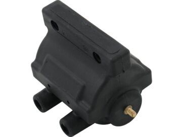 85-99 Sportster, 91-98 Dyna, 85-99 Softail, 85-98 TouringMotorFactory Ignition Coils Molded Case Black 3 Ohm Dual Fire
