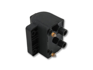 65 Panhead, 66-79 FL Shovel, 71-79 FX Shovel, 65-79 SportsterMotorFactory Ignition Coils Black 5 Ohm Dual Fire