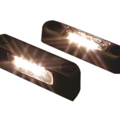 Top Fx LED Housing White LED Black Clear