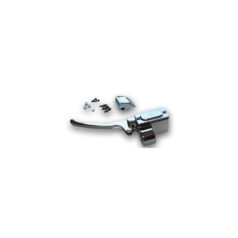 82-06 Sportster, 85-94 FX Model, 91-06 Dyna, 84-06 Softail, 82-84 FX Shovel, 82-84 FL Shovel, (except 82-84 FLT, 82-84 FLTC)Custom Hydraulic Clutch Master Cylinder Assembly With switch kit Chrome 9/16"