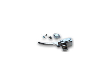 82-06 Sportster, 85-94 FX Model, 91-06 Dyna, 84-06 Softail, 82-84 FX Shovel, 82-84 FL Shovel, (except 82-84 FLT, 82-84 FLTC)Custom Hydraulic Clutch Master Cylinder Assembly With switch kit Chrome 9/16"