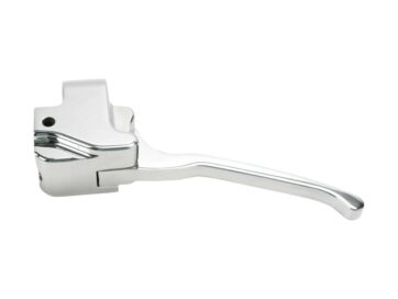 82-06 Sportster, 85-94 FX Model, 91-06 Dyna, 84-06 Softail, 82-84 FX Shovel, 82-84 FL Shovel, (except 82-84 FLT, 82-84 FLTC)Custom Clutch Cable Perch Assembly With switch kit Aluminium Polished