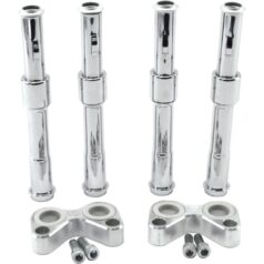 91-03 Sportster, 97-02 M2, 97-98 S1, 97-99 S3, 99-02 X1Pushrod Cover Kit Chrome
