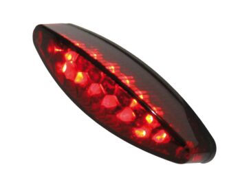 Little Number 1 Mini LED Taillight Height(mm): 23 , Width(mm): 81 , Depth(mm): 29, With license plate light, elliptical shape LED