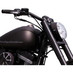 Good Guys Fork Headlight Bracket for V-Rod Headlights Polished
