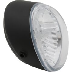 02-17 V-RodHeadlight for V-Rod Black Raw Cut Halogen