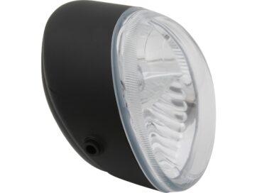 02-17 V-RodHeadlight for V-Rod Black Raw Cut Halogen