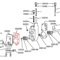 04-19 RevTech 110, 05-19 RevTech 100 4x4, 09-19 RevTech 115, 09-19 RevTech 125Oil Pump Top Cover Gasket Pack 10