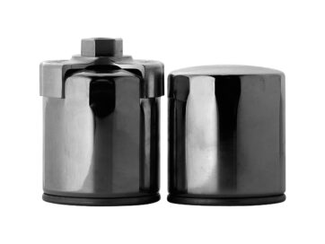 02-17 V-RodOil Filter for V-Rod Engine Oil Filter Black